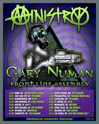 Gary Numan Ministry Tour Dates3